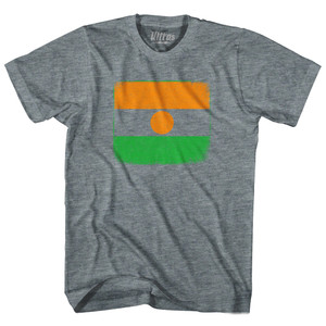 Niger Country Flag Youth Tri-Blend T-shirt - Athletic Grey Niger Country Flag Youth Tri-Blend T-shirt - Athletic Grey