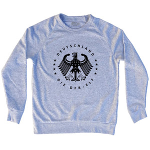 Deutschland Die DFB-ELF Adult Tri-Blend Sweatshirt - Heather Grey Deutschland Die DFB-ELF Adult Tri-Blend Sweatshirt - Heather Grey