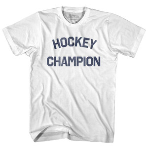 Hockey Champion Youth Cotton T-shirt - White Hockey Champion Youth Cotton T-shirt - White