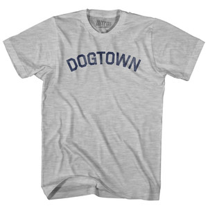 Dogtown Adult Cotton T-shirt - Grey Heather