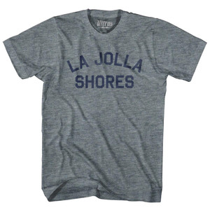 La Jolla Shores Adult Tri-Blend T-shirt - Athletic Grey