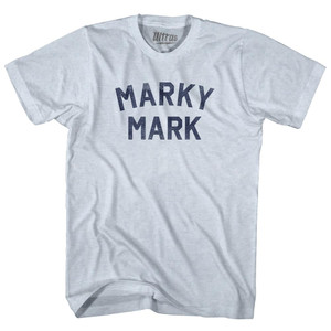 Marky Mark Adult Tri-Blend T-shirt - Athletic White