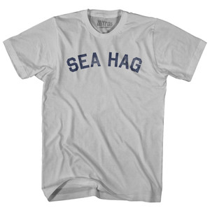 Sea Hag Adult Cotton T-shirt - Cool Grey
