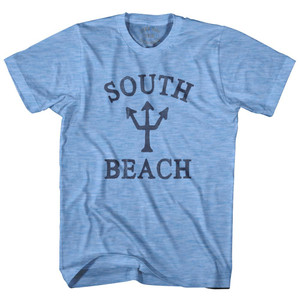 Florida South Beach Trident Adult Tri-Blend T-Shirt by Ultras Florida South Beach Trident Adult Tri-Blend T-Shirt by Ultras