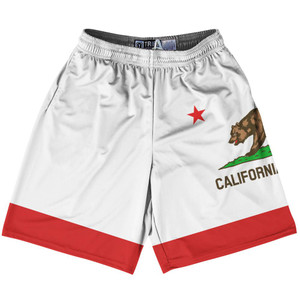 California US State Flag Lacrosse Shorts Made In USA by Lacrosse Shorts California US State Flag Lacrosse Shorts Made In USA by Lacrosse Shorts