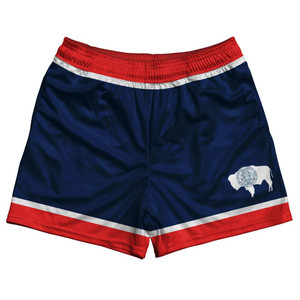 Wyoming US State Flag Rugby Shorts Made In USA by Rugby Shorts Wyoming US State Flag Rugby Shorts Made In USA by Rugby Shorts