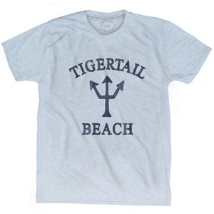 Florida Tigertail Beach Trident Adult Tri-Blend T-Shirt by Ultras Florida Tigertail Beach Trident Adult Tri-Blend T-Shirt by Ultras