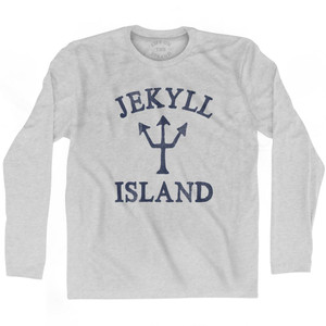 Georgia Jekyll Island Trident Adult Cotton Long Sleeve T-Shirt by Ultras Georgia Jekyll Island Trident Adult Cotton Long Sleeve T-Shirt by Ultras