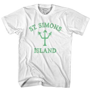 Georgia St. Simons Island Trident Womens Cotton Junior Cut T-Shirt by Ultras