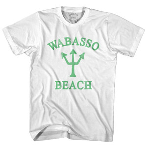Florida Wabasso Beach Trident Womens Cotton Junior Cut T-Shirt by Ultras Florida Wabasso Beach Trident Womens Cotton Junior Cut T-Shirt by Ultras