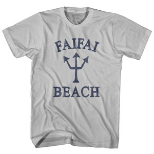 Guam Faifai Beach Trident Adult Cotton T-Shirt by Ultras