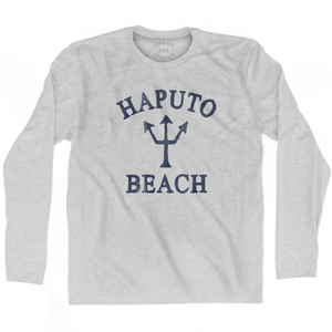 Guam Haputo Beach Trident Adult Cotton Long Sleeve T-Shirt by Ultras
