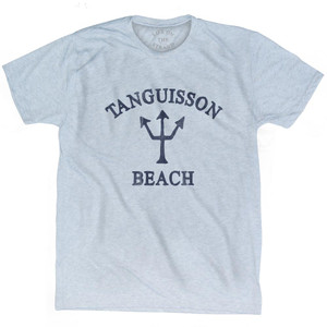 Guam Tanguisson Beach Trident Adult Tri-Blend T-Shirt by Ultras Guam Tanguisson Beach Trident Adult Tri-Blend T-Shirt by Ultras