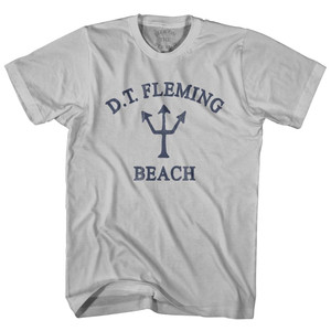 Hawaii Dt Fleming Beach Trident Adult Cotton T-Shirt by Ultras