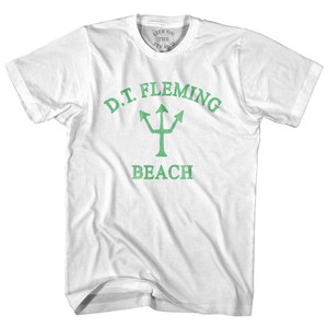Hawaii Dt Fleming Beach Trident Womens Cotton Junior Cut T-Shirt by Ultras