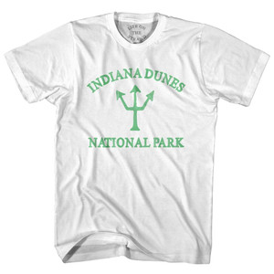 Indiana Dunes National Park Trident Womens Cotton Junior Cut T-Shirt by Ultras Indiana Dunes National Park Trident Womens Cotton Junior Cut T-Shirt by Ultras