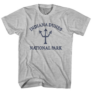 Indiana Dunes National Park Trident Womens Cotton Junior Cut T-Shirt by Ultras Indiana Dunes National Park Trident Womens Cotton Junior Cut T-Shirt by Ultras