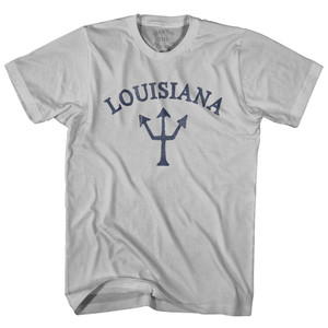 Indiana Louisiana Trident Adult Cotton T-Shirt by Ultras Indiana Louisiana Trident Adult Cotton T-Shirt by Ultras
