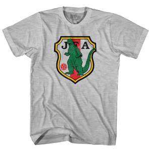 Japan Godzilla Soccer Crest Youth Cotton T-Shirt by Ultras Japan Godzilla Soccer Crest Youth Cotton T-Shirt by Ultras