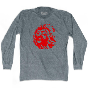 Milan Fossa Dei Leoni Ultras Soccer Adult Tri-Blend Long Sleeve T-Shirt by Ultras Milan Fossa Dei Leoni Ultras Soccer Adult Tri-Blend Long Sleeve T-Shirt by Ultras