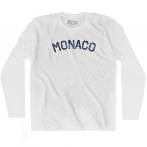 Monaco Adult Cotton Long Sleeve T-Shirt by Ultras
