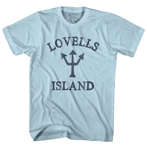 Massachusetts Lovells Island Trident Adult Cotton T-Shirt by Life on the Strand Massachusetts Lovells Island Trident Adult Cotton T-Shirt by Life on the Strand