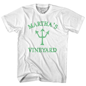 Massachusetts Martha's Vineyard Emerald Art Trident Youth Cotton T-Shirt by Life on the Strand Massachusetts Martha's Vineyard Emerald Art Trident Youth Cotton T-Shirt by Life on the Strand