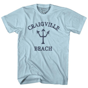 Massachusetts Duxbury Beach Trident Adult Cotton T-Shirt by Life on the Strand Massachusetts Duxbury Beach Trident Adult Cotton T-Shirt by Life on the Strand
