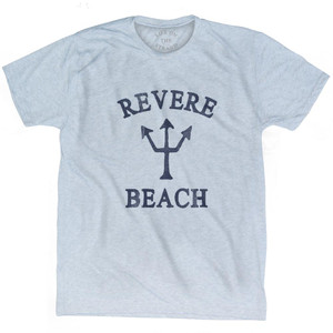 Massachusetts Revere Beach Trident Adult Tri-Blend T-Shirt by Life on the Strand Massachusetts Revere Beach Trident Adult Tri-Blend T-Shirt by Life on the Strand