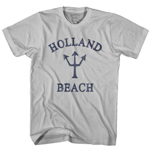 Michigan Holland Beach Trident Adult Cotton T-Shirt by Life on the Strand