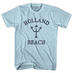 Michigan Holland Beach Trident Adult Cotton T-Shirt by Life on the Strand