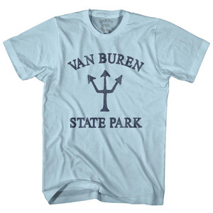 Michigan Van Buren State Park Trident Adult Cotton T-Shirt by Life on the Strand Michigan Van Buren State Park Trident Adult Cotton T-Shirt by Life on the Strand