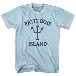 Mississippi Petit Bois Island Trident Adult Cotton T-Shirt by Life on the Strand Mississippi Petit Bois Island Trident Adult Cotton T-Shirt by Life on the Strand