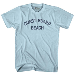Coast Guard Beach Adult Cotton T-Shirt by Ultras