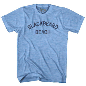 Blackbeard Beach Adult Tri-Blend T-Shirt by Ultras