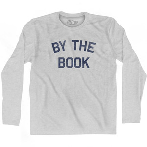 By The Book Adult Cotton Long Sleeve T-Shirt by Ultras