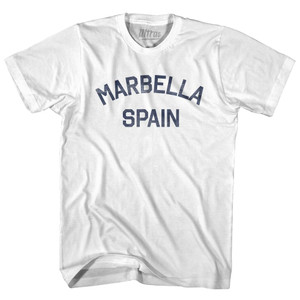 Marbella Spain Womens Cotton Junior Cut T-Shirt by Ultras