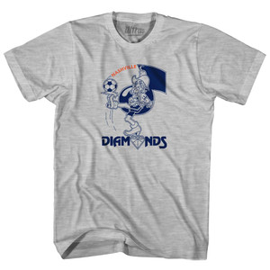 Nashville Diamonds Soccer Adult Cotton T-Shirt by Ultras Nashville Diamonds Soccer Adult Cotton T-Shirt by Ultras