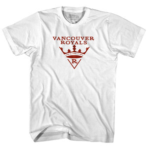 Vancouver Royals Crest Soccer Adult Cotton T-Shirt by Ultras