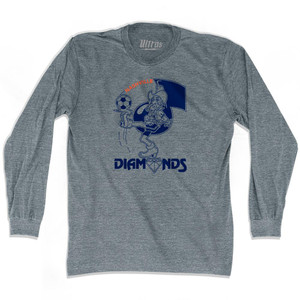 Nashville Diamonds Soccer Adult Tri-Blend Long Sleeve T-Shirt by Ultras