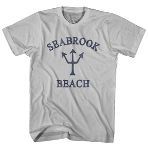 New Hampshire Seabrook Beach Trident Adult Cotton T-Shirt by Ultras New Hampshire Seabrook Beach Trident Adult Cotton T-Shirt by Ultras