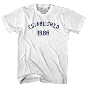 Established 1986 Womens Cotton Junior Cut T-Shirt by Ultras