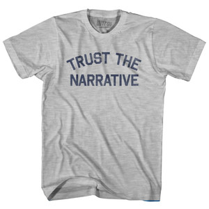 Trust The Narrative Womens Cotton Junior Cut T-Shirt by Ultras Trust The Narrative Womens Cotton Junior Cut T-Shirt by Ultras
