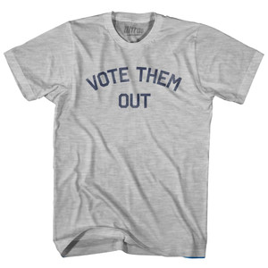 Vote Them Out Womens Cotton Junior Cut T-Shirt by Ultras Vote Them Out Womens Cotton Junior Cut T-Shirt by Ultras