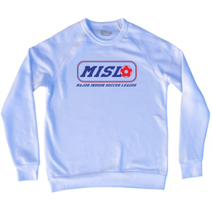 Major Indoor Soccer League MISL Soccer Logo Adult Tri-Blend Sweatshirt by Ultras Major Indoor Soccer League MISL Soccer Logo Adult Tri-Blend Sweatshirt by Ultras
