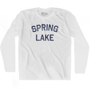 Spring Lake Adult Cotton Long Sleeve T-Shirt by Ultras
