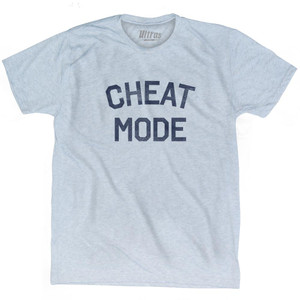 Cheat Mode Adult Tri-Blend T-Shirt by Ultras
