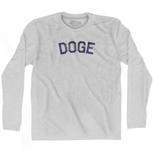 Doge Adult Cotton Long Sleeve T-Shirt by Ultras