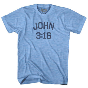 John 3:16 Adult Tri-Blend T-Shirt by Ultras
