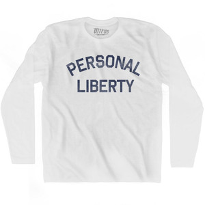Personal Liberty Adult Cotton Long Sleeve T-Shirt by Ultras